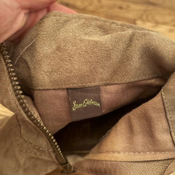 Sam Edelman Suede Fringe Ankle Boots Size 7M - Picture 3 of 13